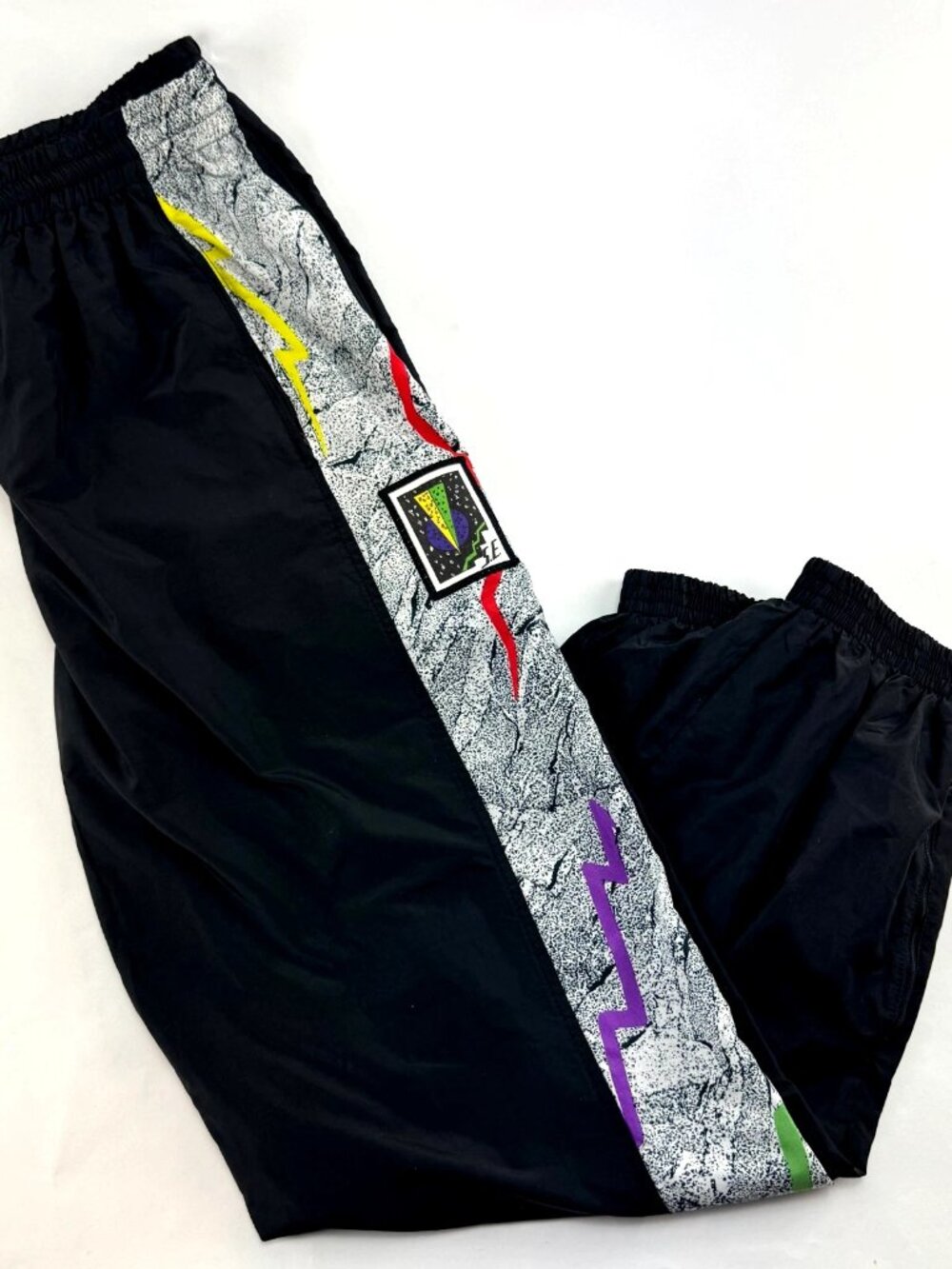 VTG 90s Adidas Stefan Edberg Black Track Pants Rare Mens XL Tennis Ankle Zip